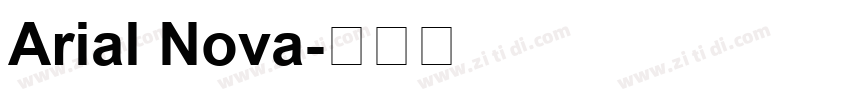 Arial Nova字体转换
